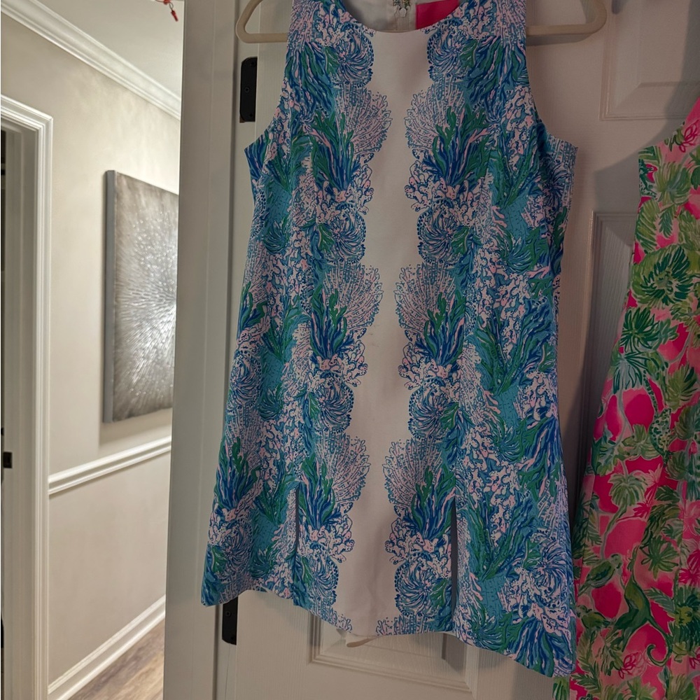 Lilly Pulitzer Pink and Blue Dress
